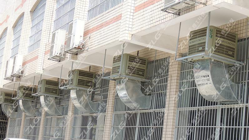 廣西大學食堂餐廳安裝理工環保空調